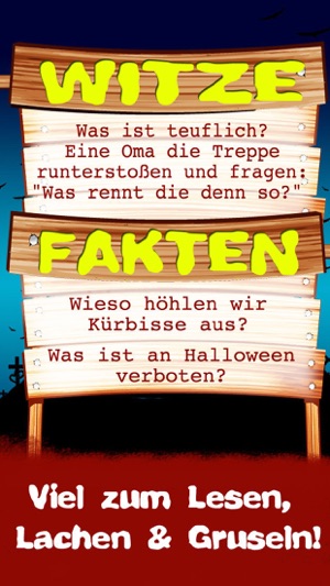 Halloween - Grusel-App Storys Sounds Witze Rezepte(圖5)-速報App