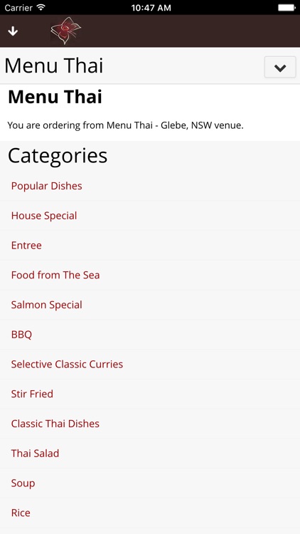 Menu Thai screenshot-3