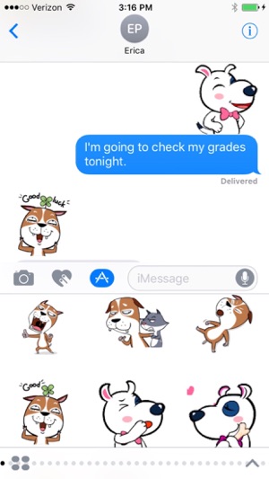 Animated Dog Emojis for iMessages