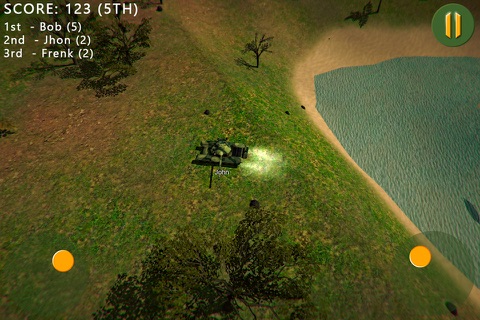 Tanks Online io Blitz War 3D Full screenshot 3