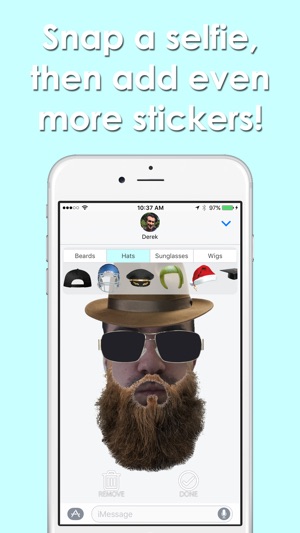 Selfies: Sticker App for iMessage(圖2)-速報App