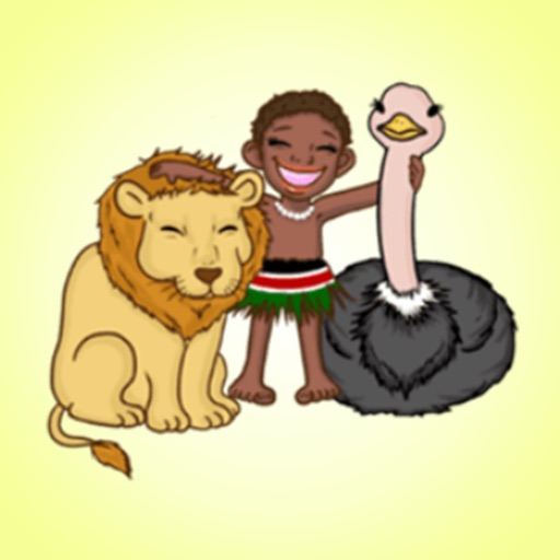 Friends from Africa > Stickers! icon