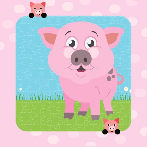 Farm Little Pig Jigsaw Puzzle Game