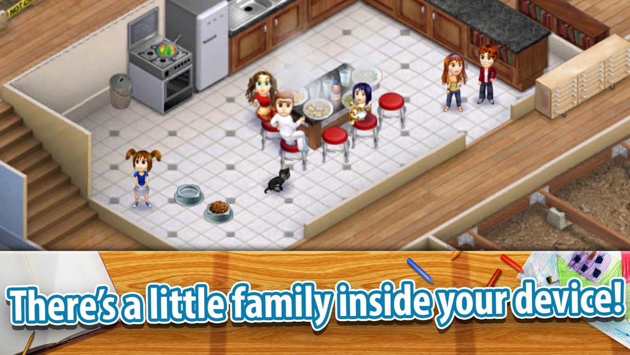 Virtual Families 2 Dream House - Free Hack screenshot 1 - iOS game interface