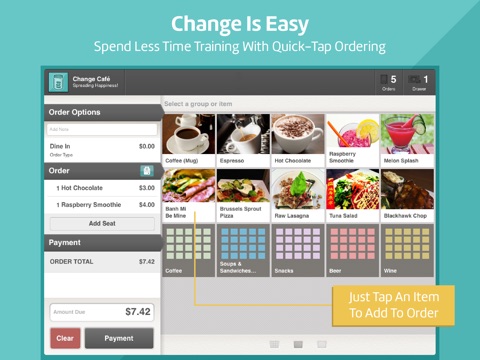 Change : Fast and Easy POS screenshot 2