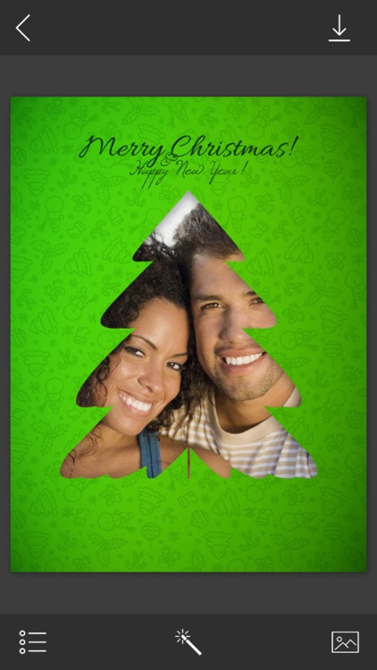 Xmas Picture Frame - Picture Editor