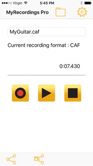 MyRecordings Pro™ Voice Recorder