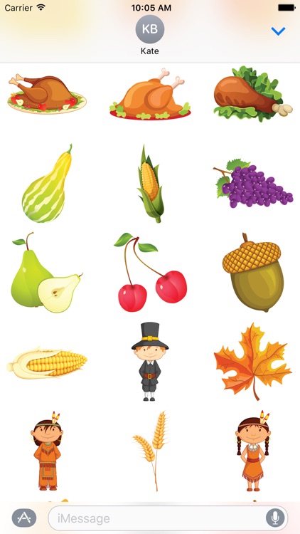 Thanksgiving Stickers #1 screenshot-4