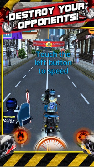 Car Attack Bike Race with Police(圖1)-速報App