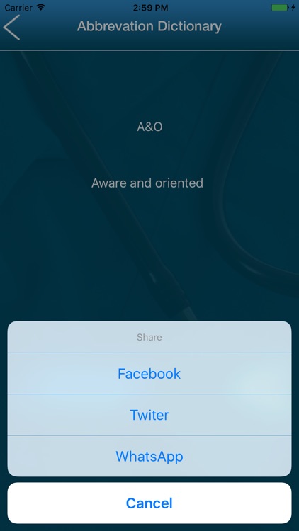 Medical Abbrevation Dictionary screenshot-4