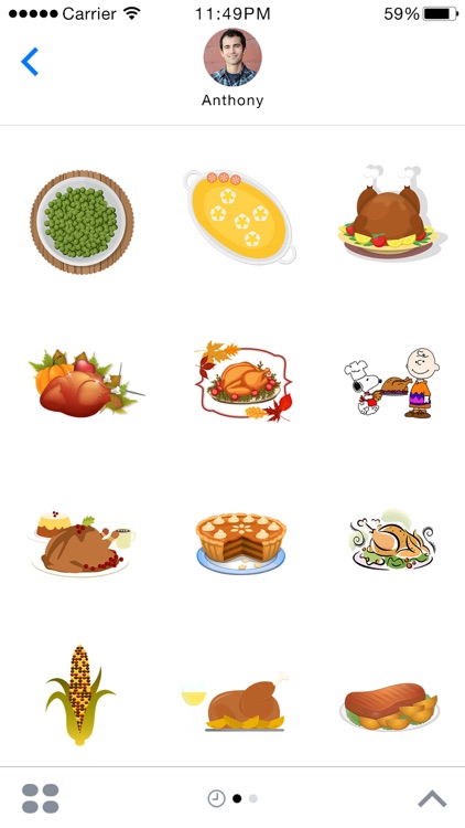 FoodMoji - ThanksGiving Food Stickers for iMessage