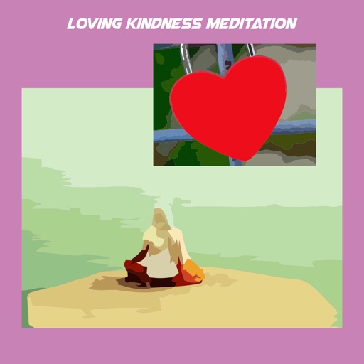 Loving kindness meditation icon