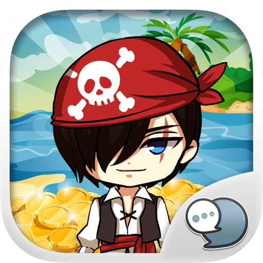 Pirates Emoji Stickers Keyboard Themes ChatStick icon