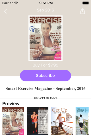 Smart Exercise Magazine screenshot 3