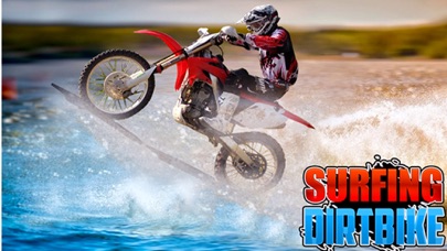 Surfing Dirt Bike - Dirt Bike Jetski Racing Games Screenshot 1