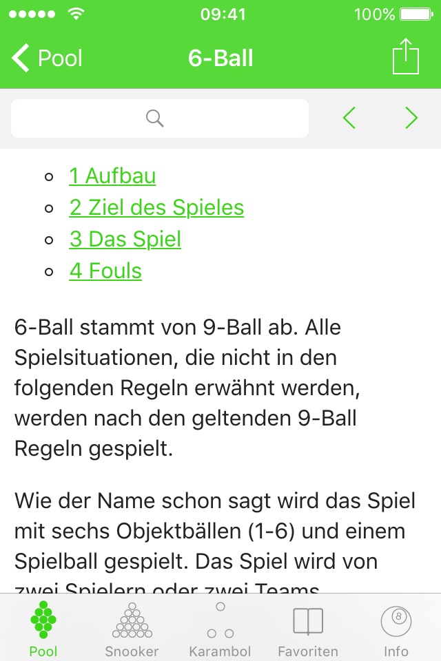 Billard Regeln screenshot 2