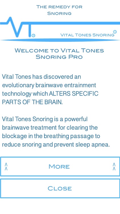 Vital Tones Snoring