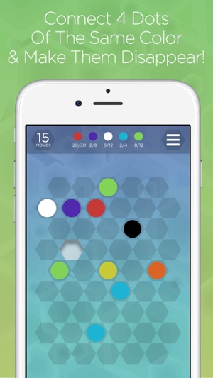 Hexa Dots - Connect Four Dots of the Same Color(圖3)-速報App