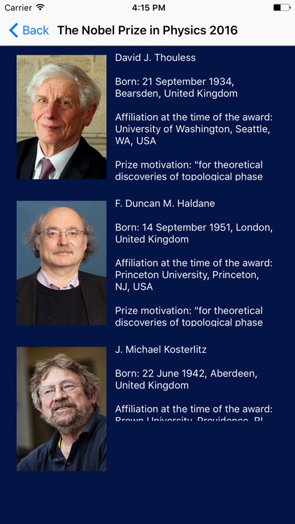 Nobel Prize Winners