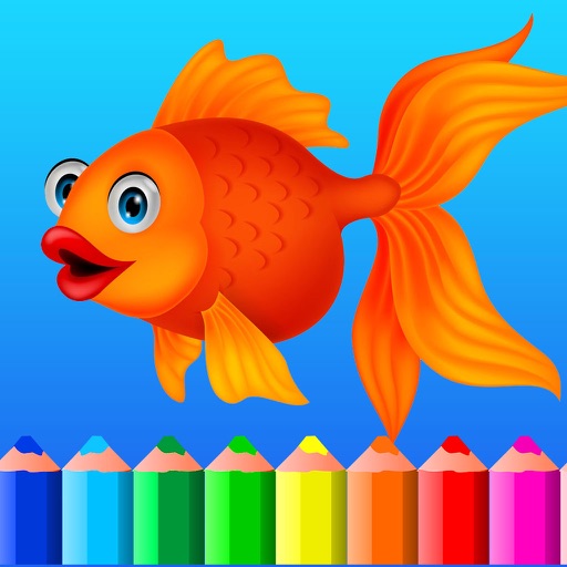 Coloring book: games for kids boys & girls free 1+ iOS App
