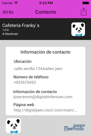 Cafetería Franky´s screenshot 2