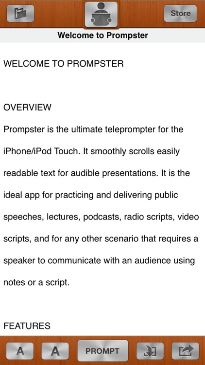 Prompster Pro™ - The Teleprompter