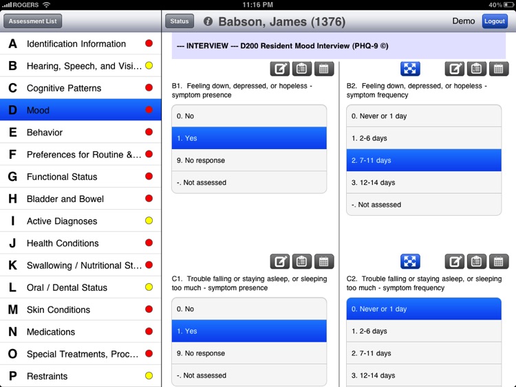 PointClickCare Mobile MDS screenshot-3