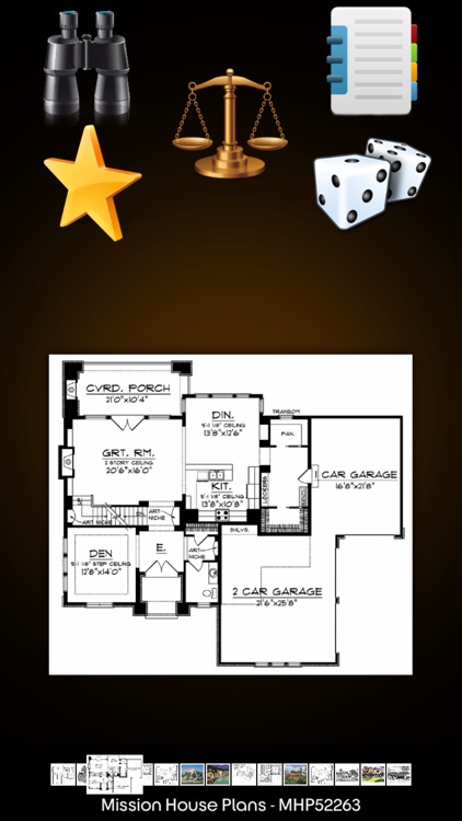 Mission House Plans Details!