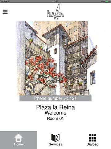 Plaza La Reina Guest Softphone screenshot 2