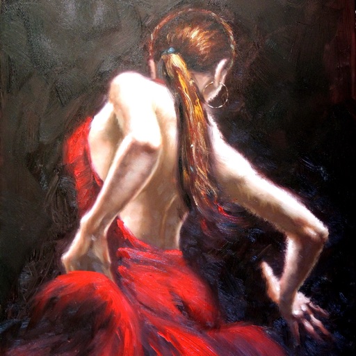 Flamenco Dancer Painting Wallpapers HD: Quotes Backgrounds with Art Pictures