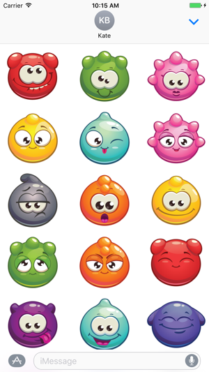 Sticker Me: Colorful Monsters(圖2)-速報App