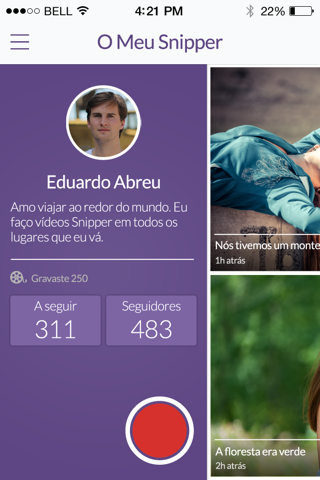 Snipper - Social Video Sharing screenshot 4