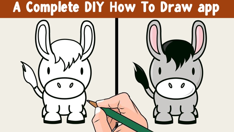 Learn How To Draw Animals For Kids screenshot-3