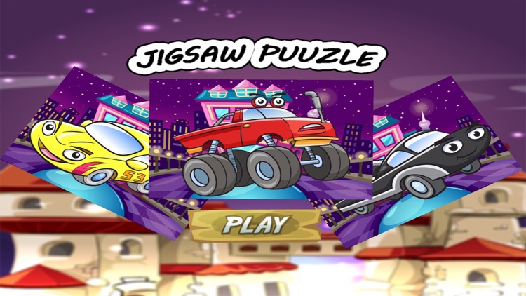 car jigsaw puzzle for kids