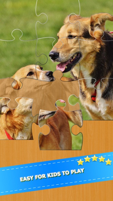 How to cancel & delete Cute Puppy Dogs Jigsaw Puzzles Games For Adults from iphone & ipad 4