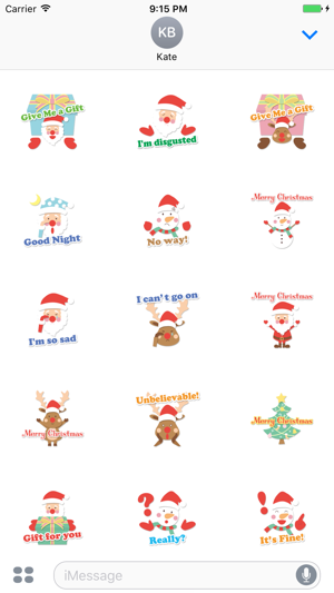 Santa Claus Animated Sticker(圖2)-速報App