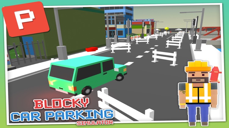 Blocky Car Parking Simulator 3D screenshot-4