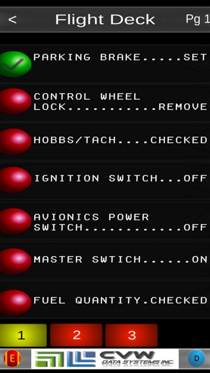 Victor's Cessna 172 Checklist