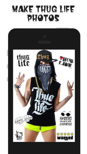 Thug Life Maker - Create Funny Videos & Photos(圖2)-速報App