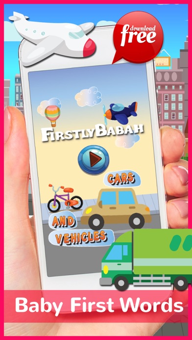 FirstlyBabah ABC Kids First Words Car And Vehicles 1.0.3 IOS -