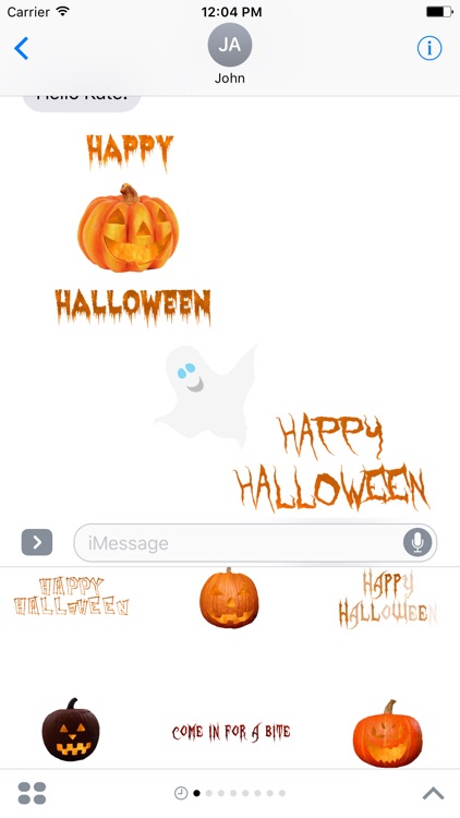 Halloween Stickers - Stickers for iMessage screenshot-0