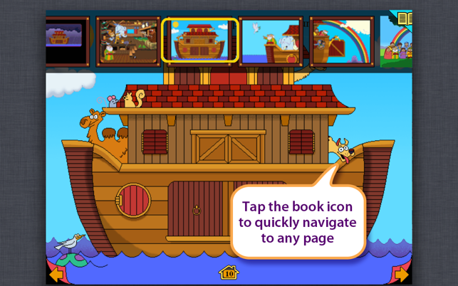 Noah's Ark - Little Ark Interactive storybook(圖4)-速報App