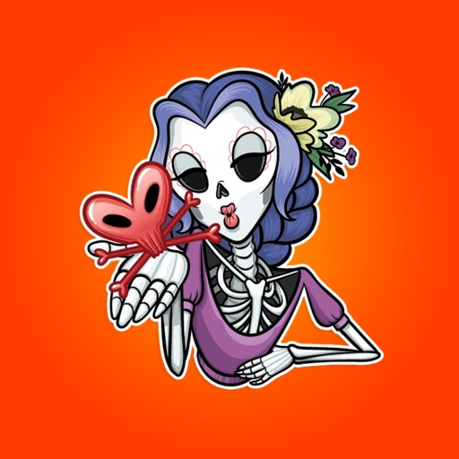 Halloween Princess Emoji Stickers - for iMessage