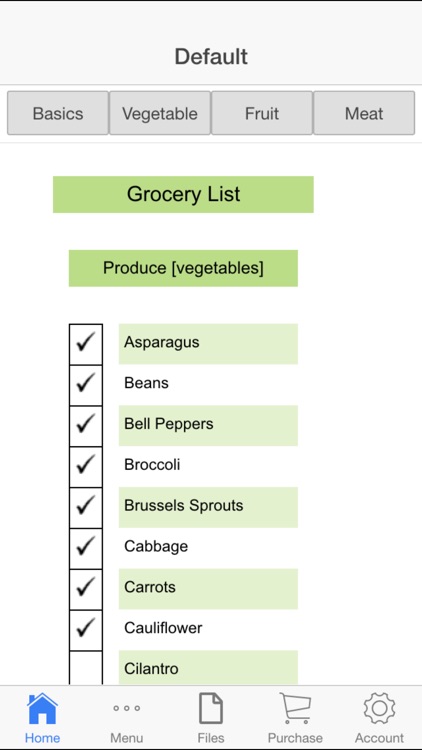 Shopping Lists App