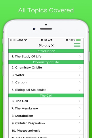 Biology X: College and AP Bio screenshot 3