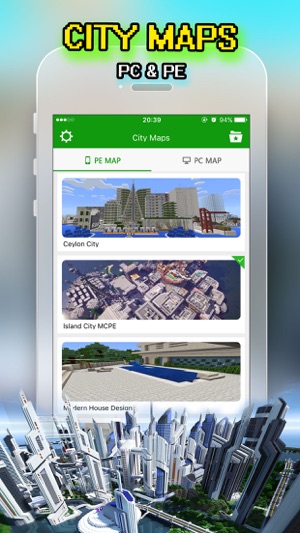 Best City Maps for Minecraft PE : Pocket