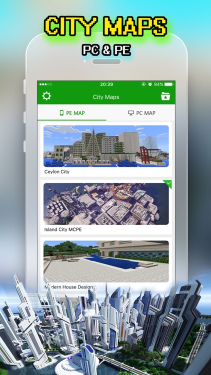 Best City Maps for Minecraft PE : Pocket Edition