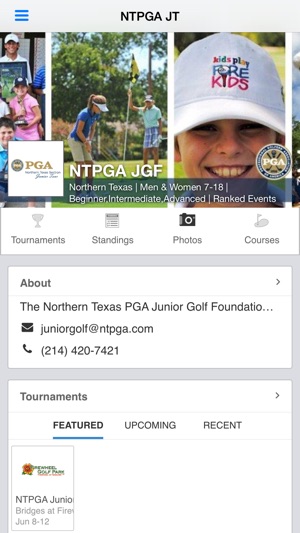 Northern Texas PGA Junior Tour(圖1)-速報App