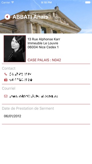 Annuaire des Avocats du Barreau de Nice(圖4)-速報App