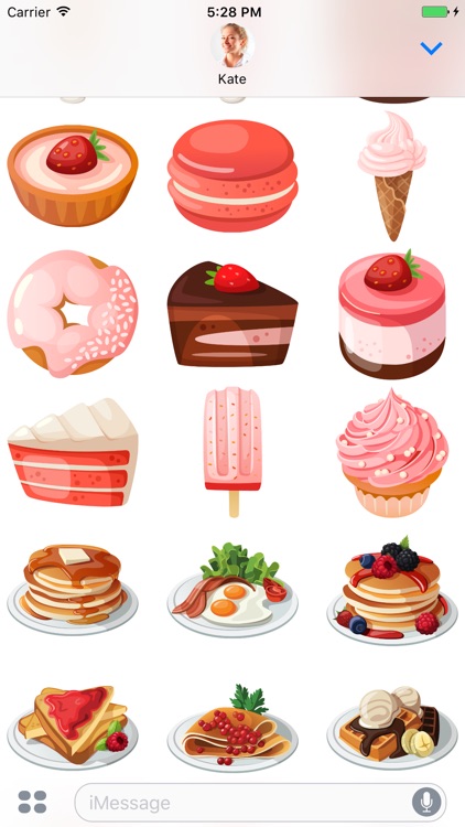Coffee and Breakfast - stickers for iMessage
